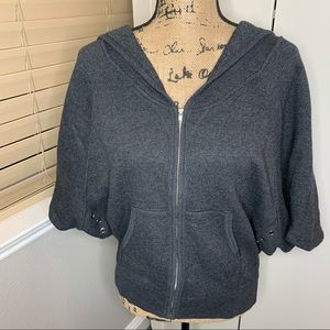 Vans 3/4 Bell Sleeve Hoodie Sweatshirt
